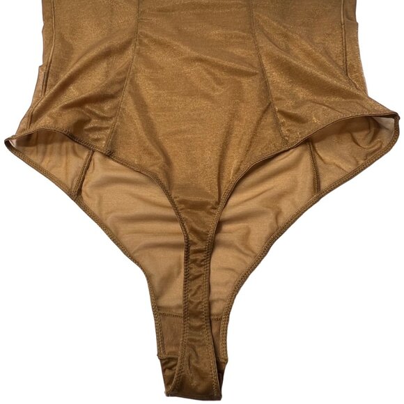 SKIMS Glissenette Scoop Bodysuit Chai Womens XL - Picture 7 of 12